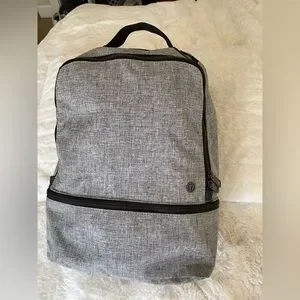Lululemon City Adventurer Backpack - Heathered Grey Lululemon City Adventurer Backpack II *17L - Heathered Black  main image 2